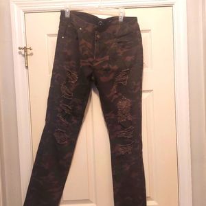 Camo RPM Mens skinny jeans 36/32